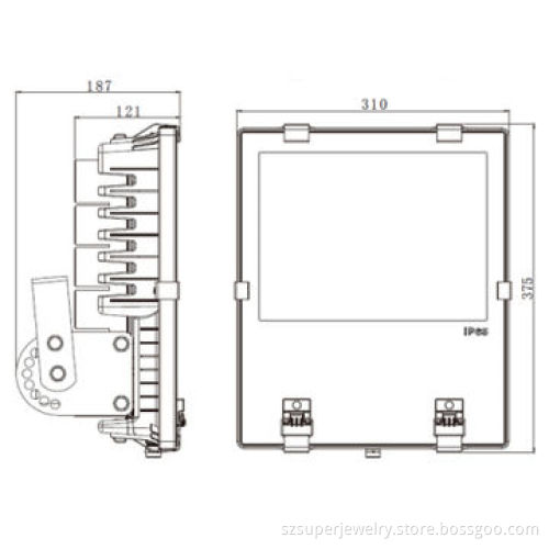 150 watt LED flood light